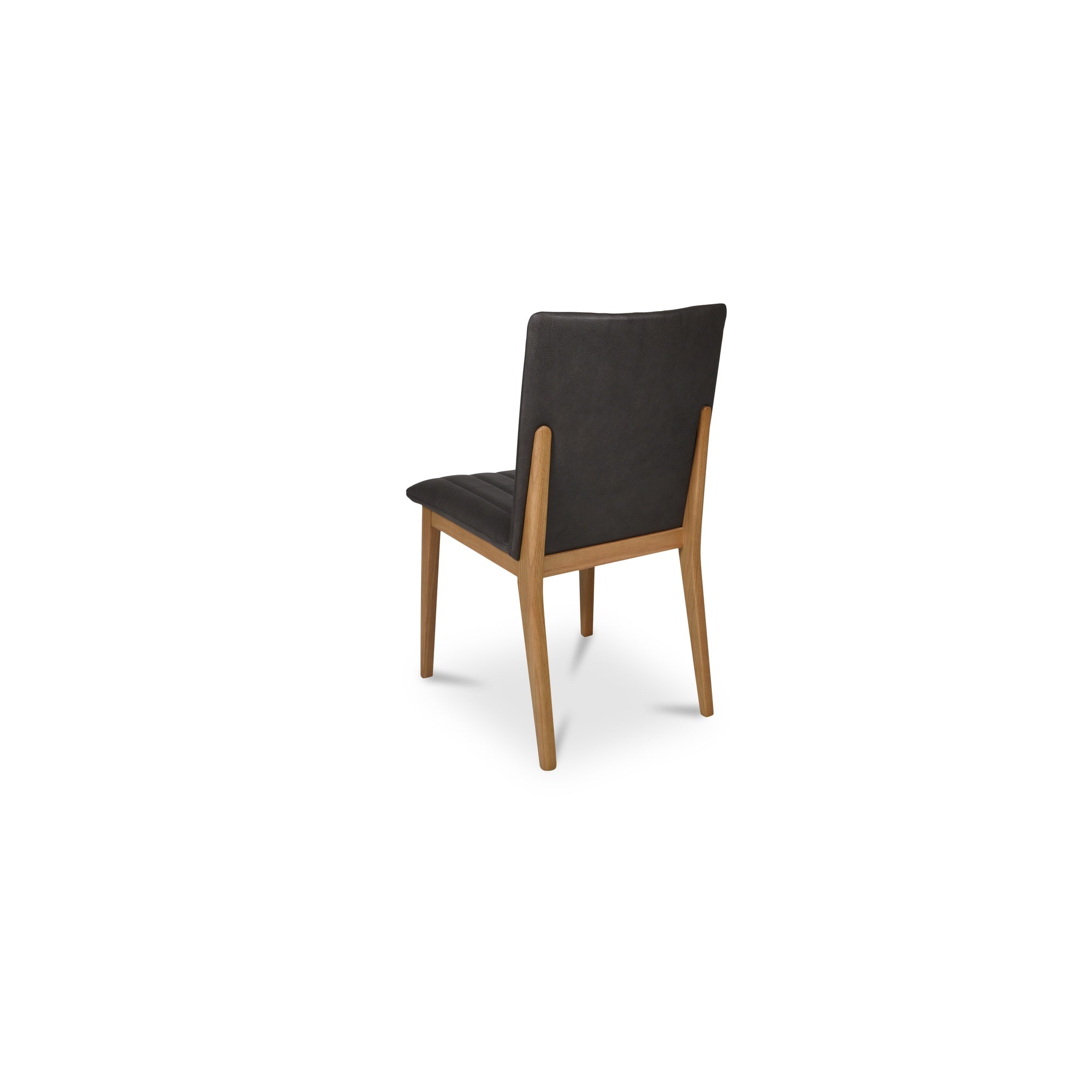 Moes Demi Dining Chair Brown Leather-Set of Two GO-1028-03