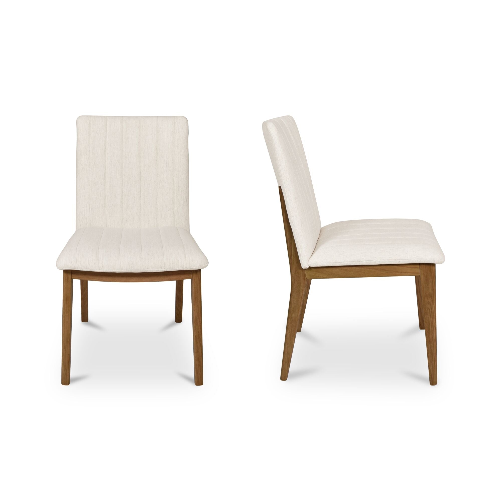 Moes Demi Dining Chair Cream-Set of Two GO-1028-18