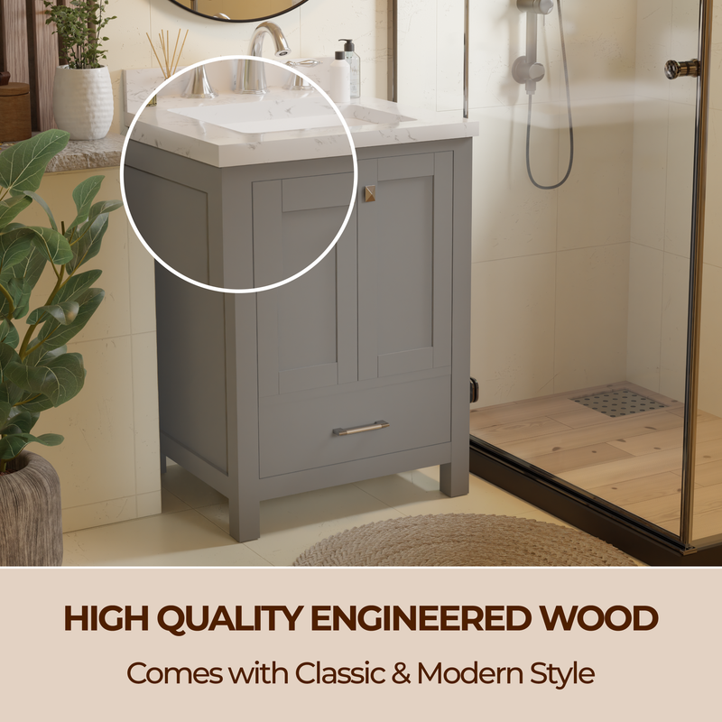 Caroline Avenue 24" Single Bath Vanity