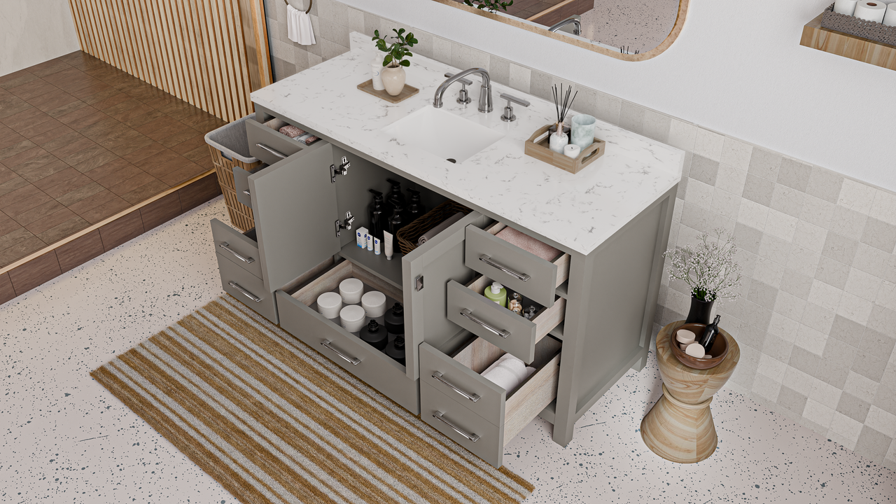 Caroline Avenue 60" Single Bath Vanity