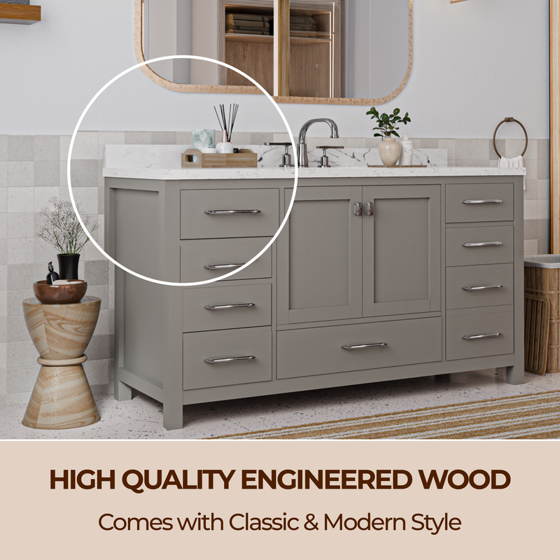 Caroline Avenue 60" Single Bath Vanity