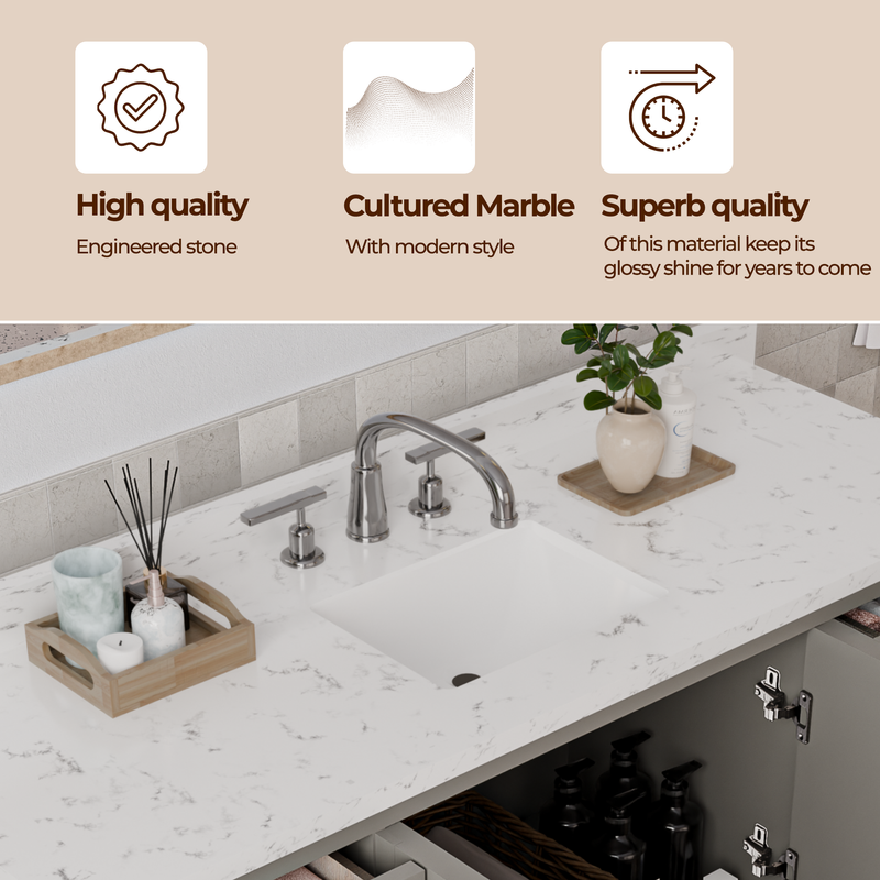 Caroline Avenue 60" Single Bath Vanity