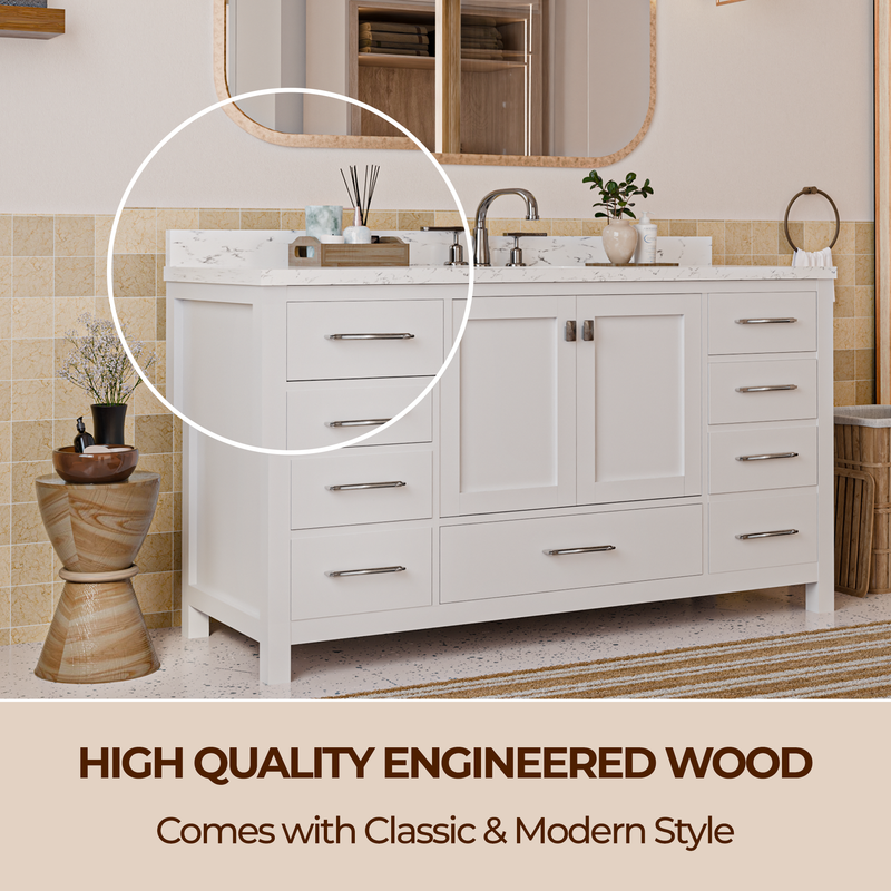 Caroline Avenue 60" Single Bath Vanity