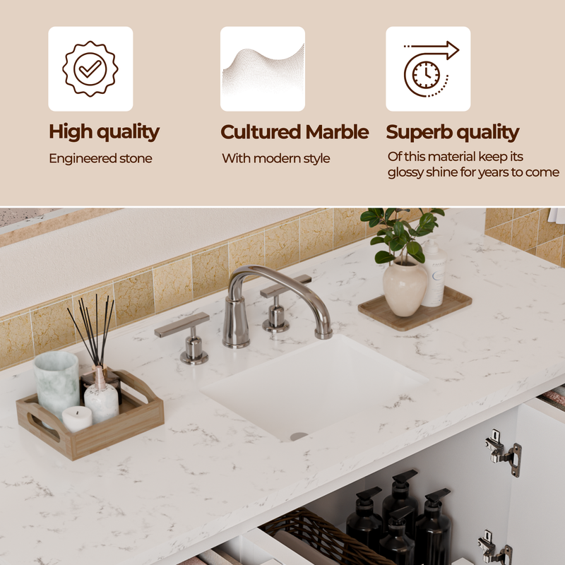 Caroline Avenue 60" Single Bath Vanity