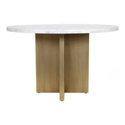 Moes Graze Dining Table White GZ-1144-18-0