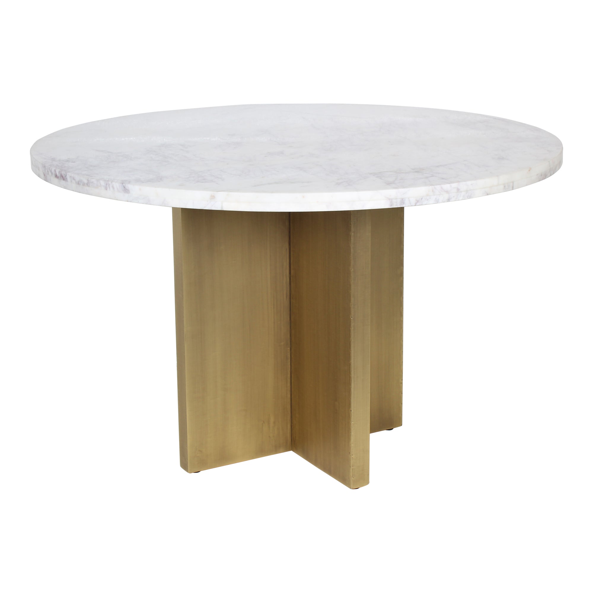 Moes Graze Dining Table White GZ-1144-18-0