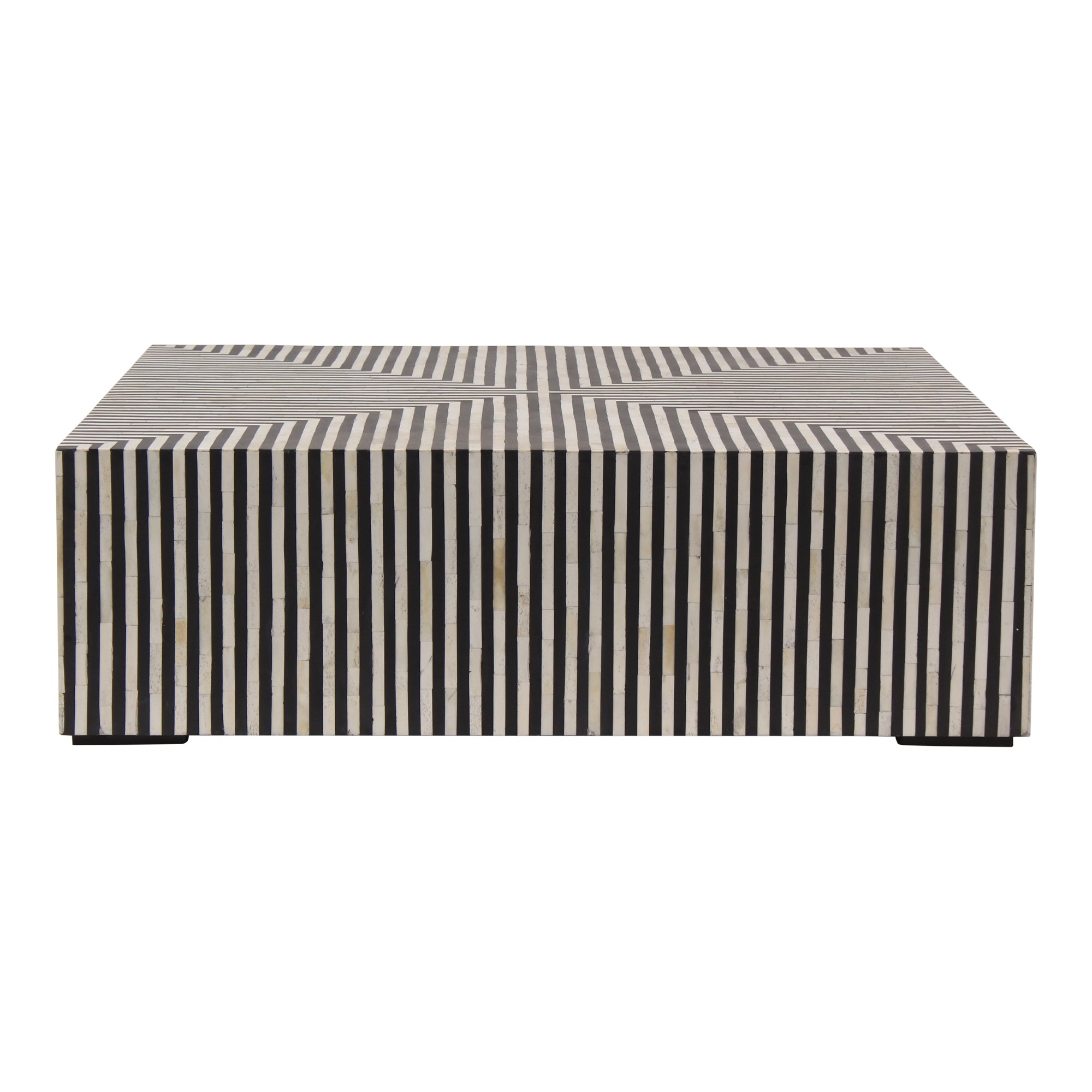 Moes Terning Coffee Table Black and White GZ-1148-37