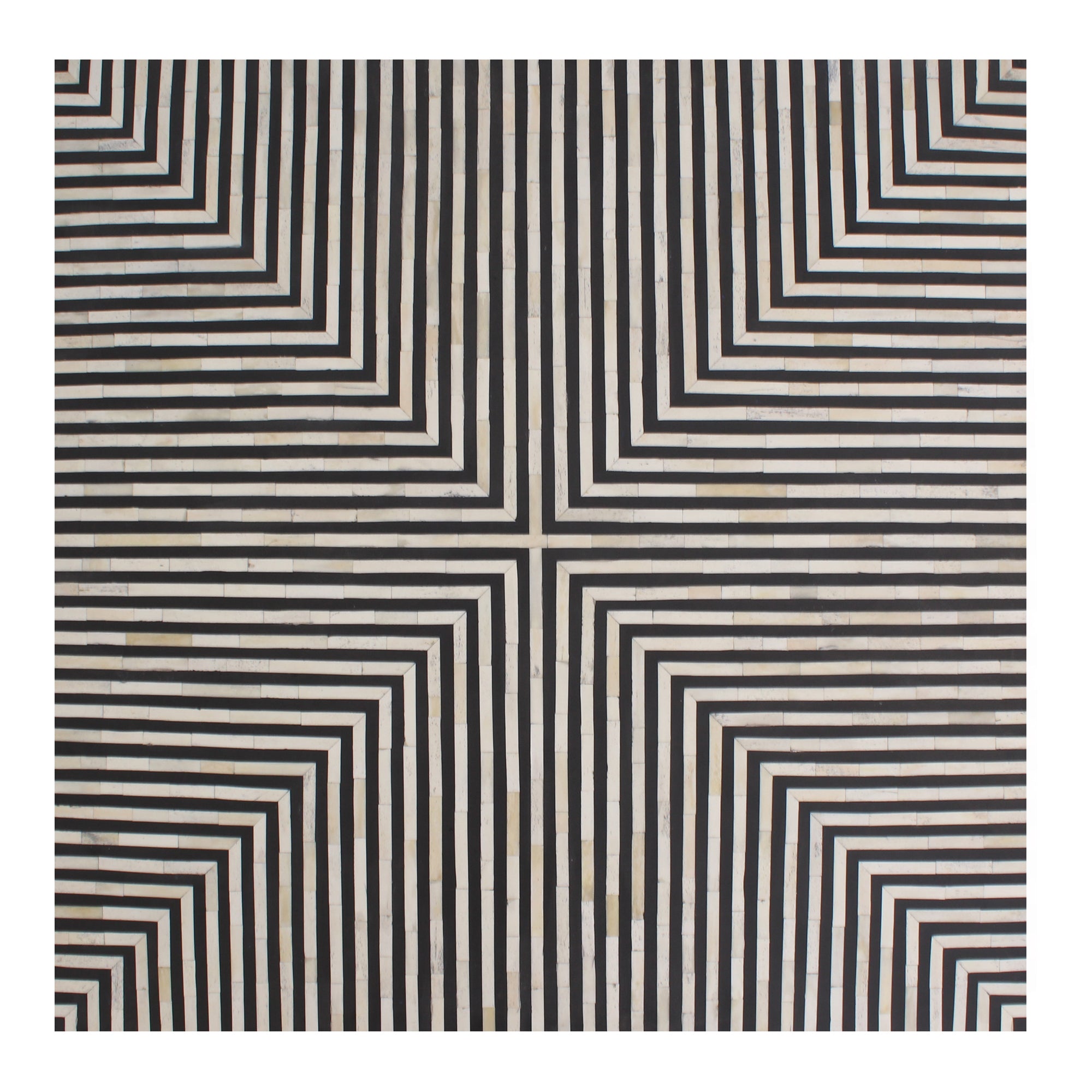 Moes Terning Coffee Table Black and White GZ-1148-37