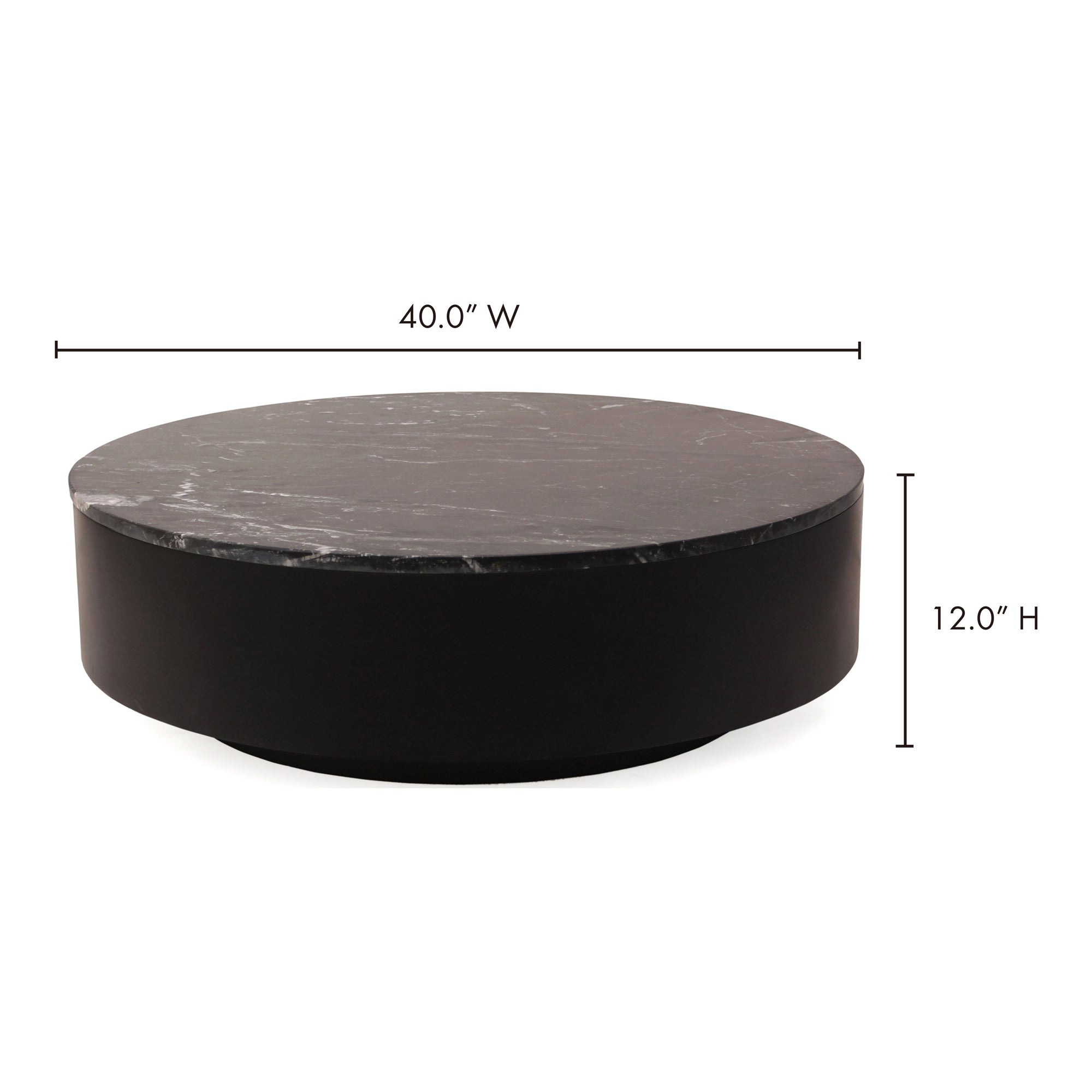 Moes Ritual Coffee Table Black GZ-1150-02-0