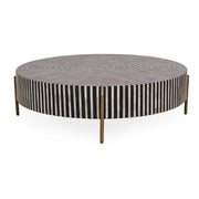 Moes Chameau Large Coffee Table Black and White GZ-1151-37