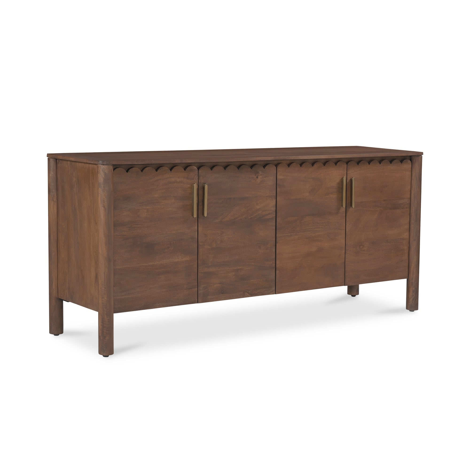 Moes Wiley 4 Door Sideboard Vintage Brown GZ-1165-03