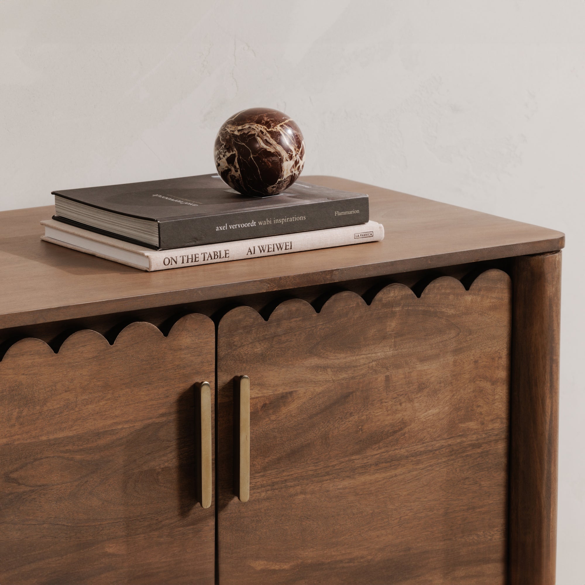 Moes Wiley 4 Door Sideboard Vintage Brown GZ-1165-03