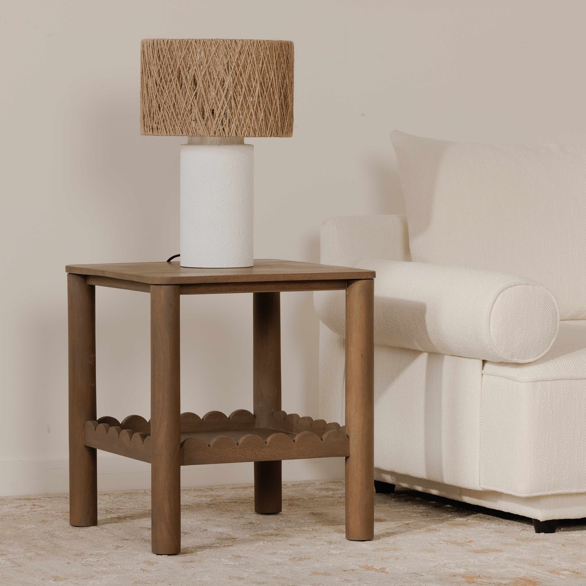 Moes Wiley Side Table Vintage Brown GZ-1166-03