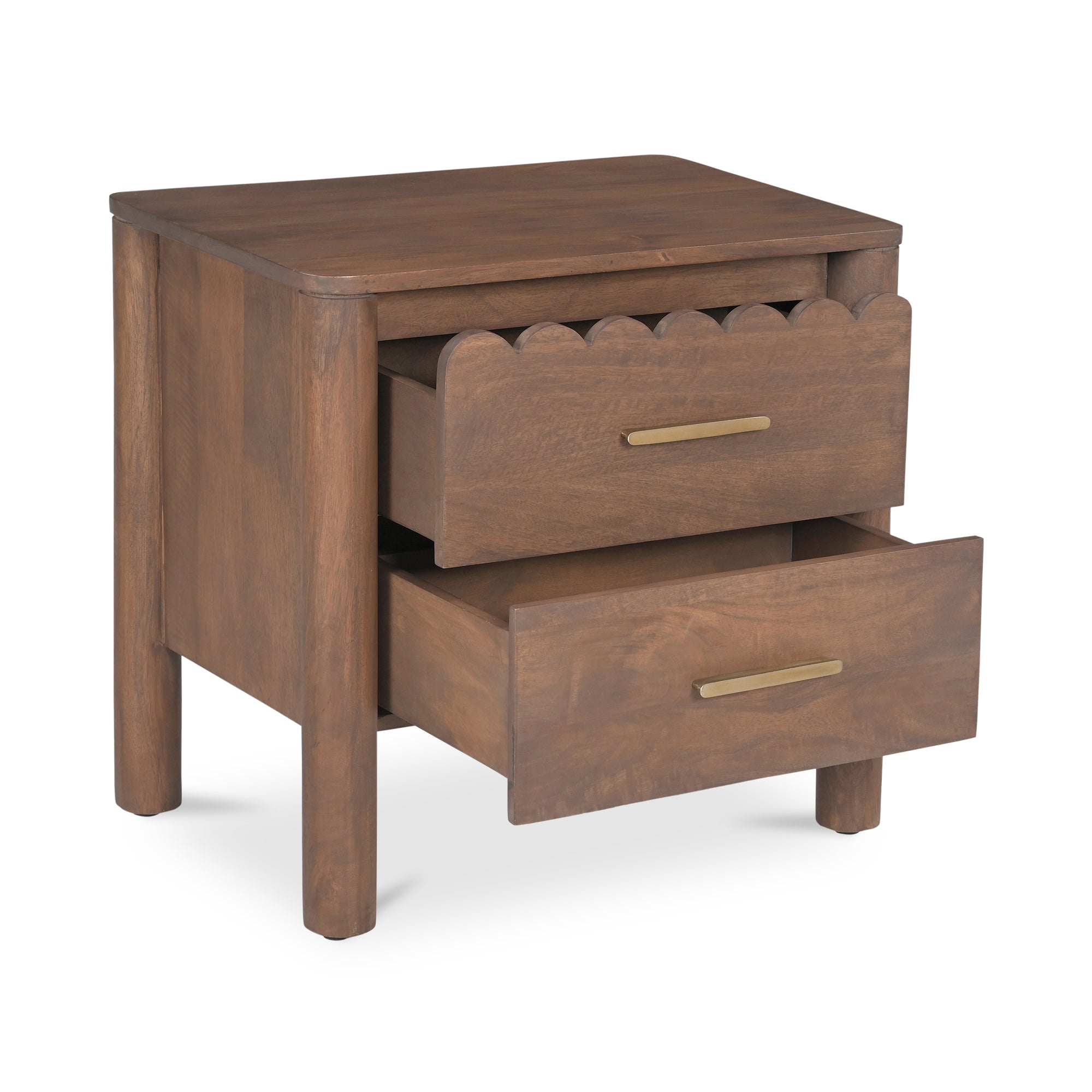 Moes Wiley Nightstand Vintage Brown GZ-1171-03