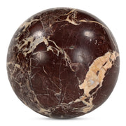 Moes Odessa Sphere Tabletop Accent Red Levanto Marble GZ-1173-22