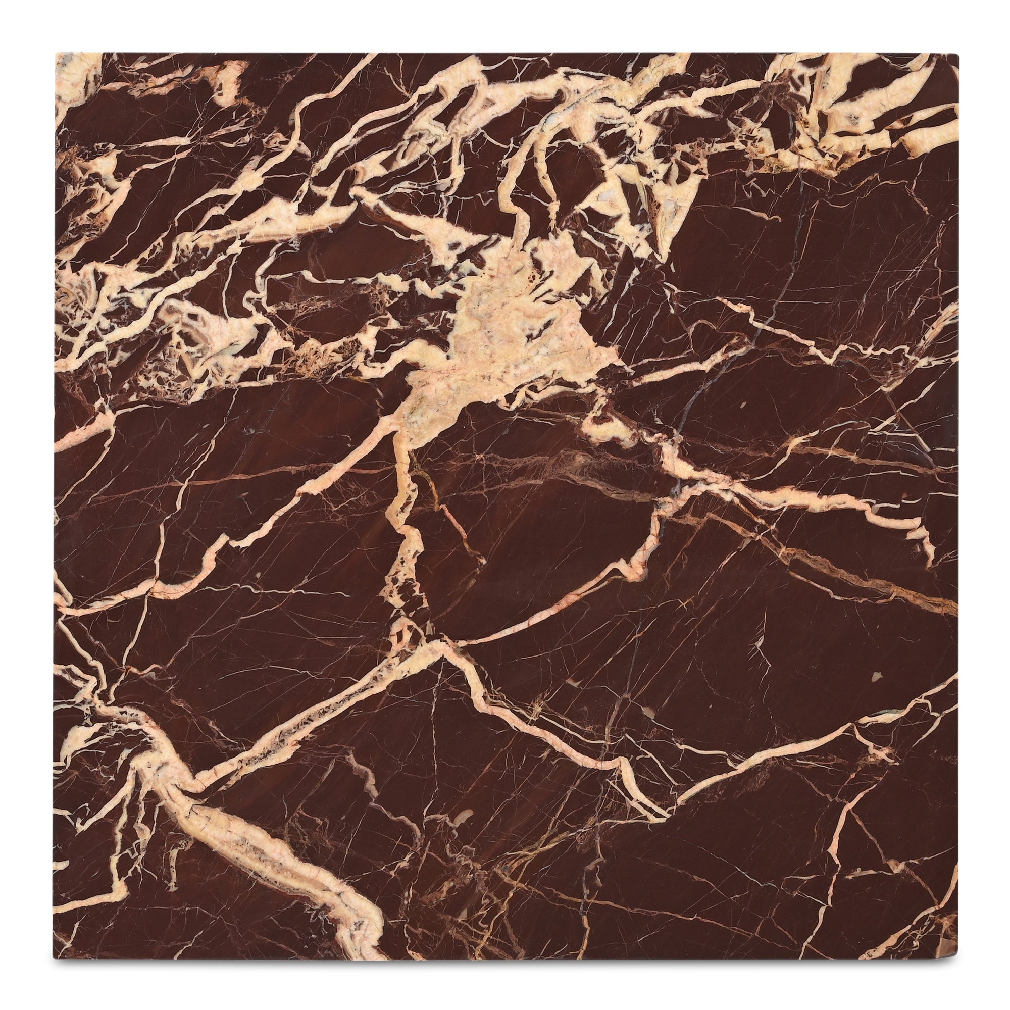 Moes Rosa Coffee Table Rosso Levanto Marble GZ-1182-06-0