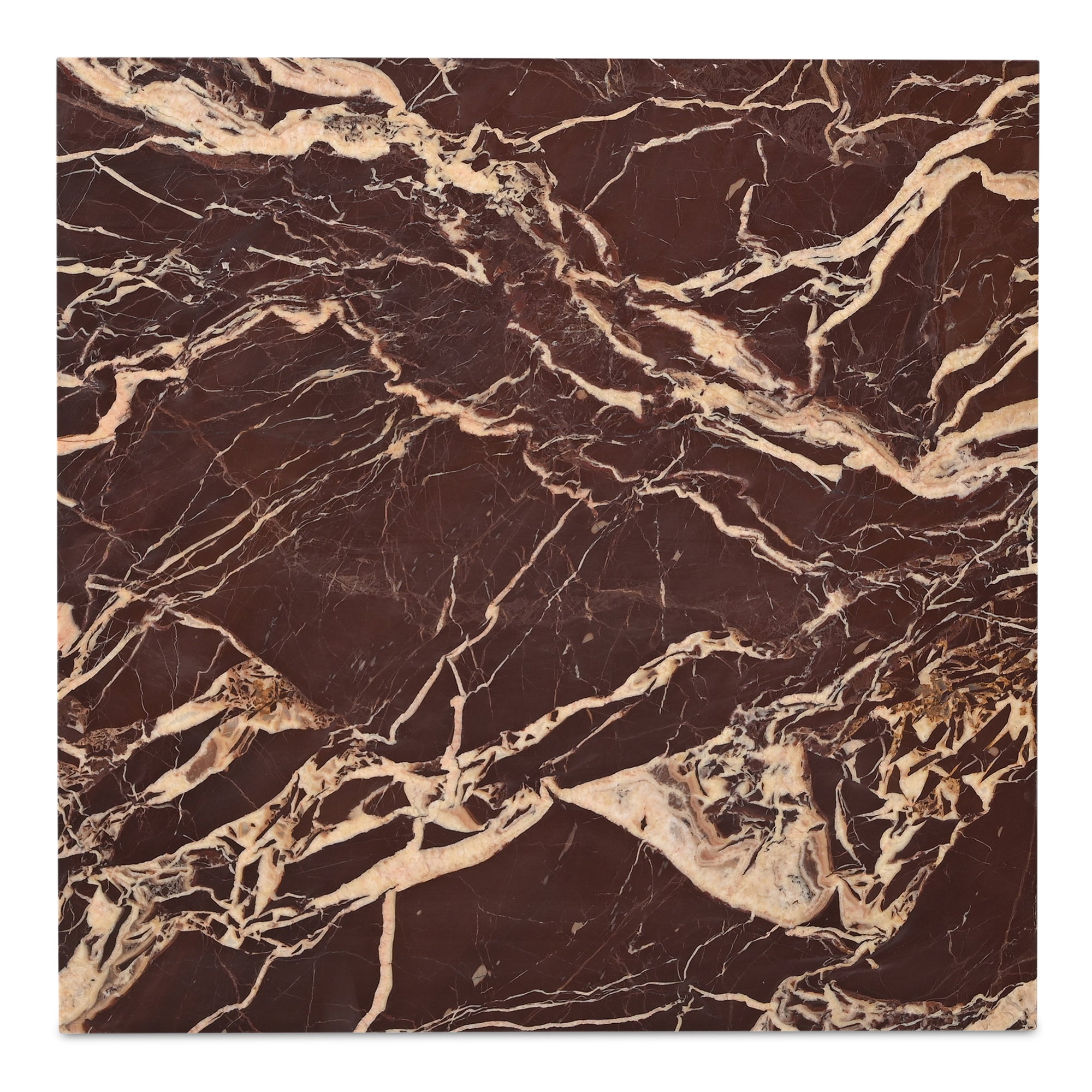 Moes Rosa Coffee Table Rosso Levanto Marble GZ-1182-06-0