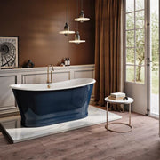 MAIDSTONE | DXV 70-Inch Cast Iron Double Ended Skirted Bathtub
