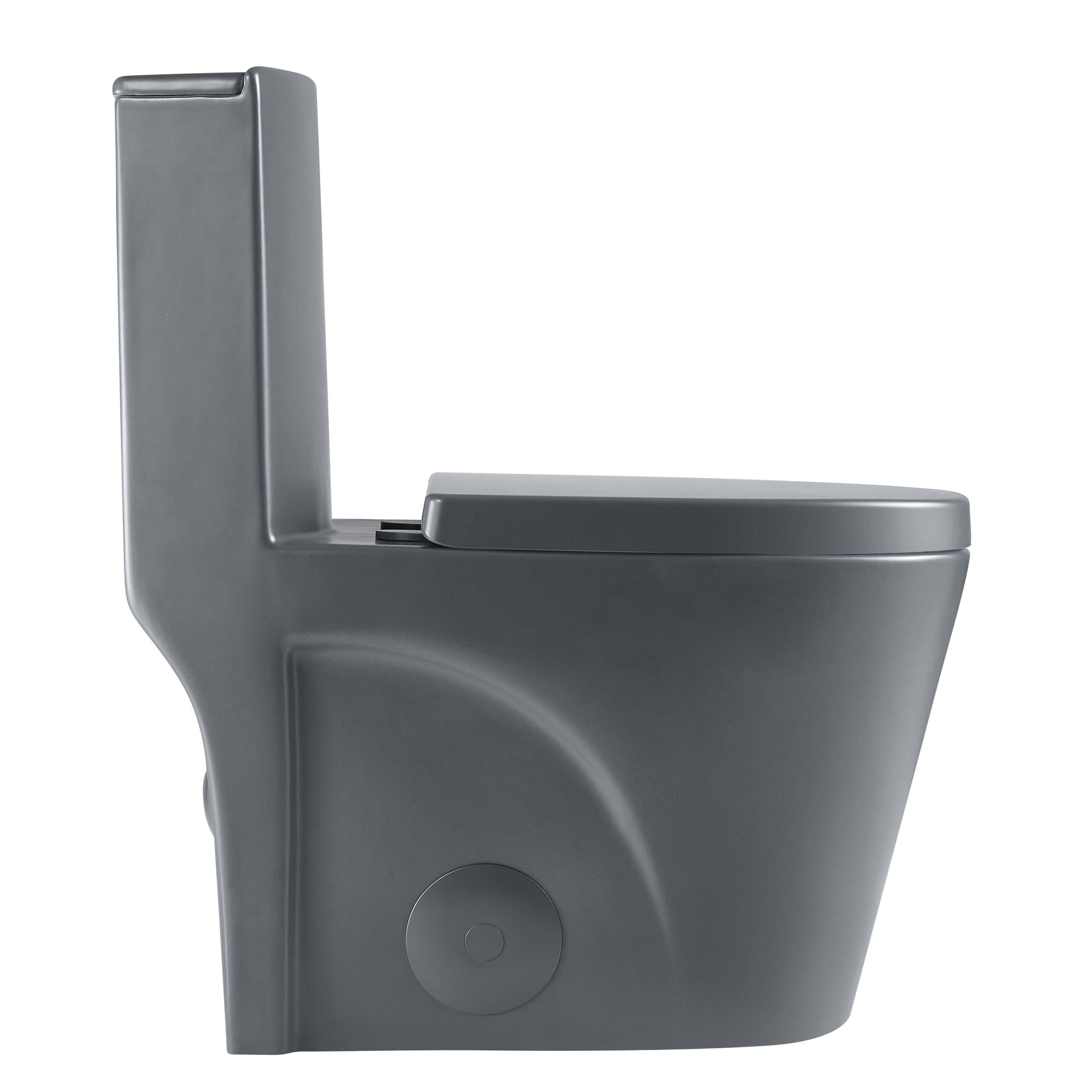 Fine Fixtures MOTB7 Ultraluxe One‑Piece Elongated Toilet – Dual Flush, 12" Rough‑In