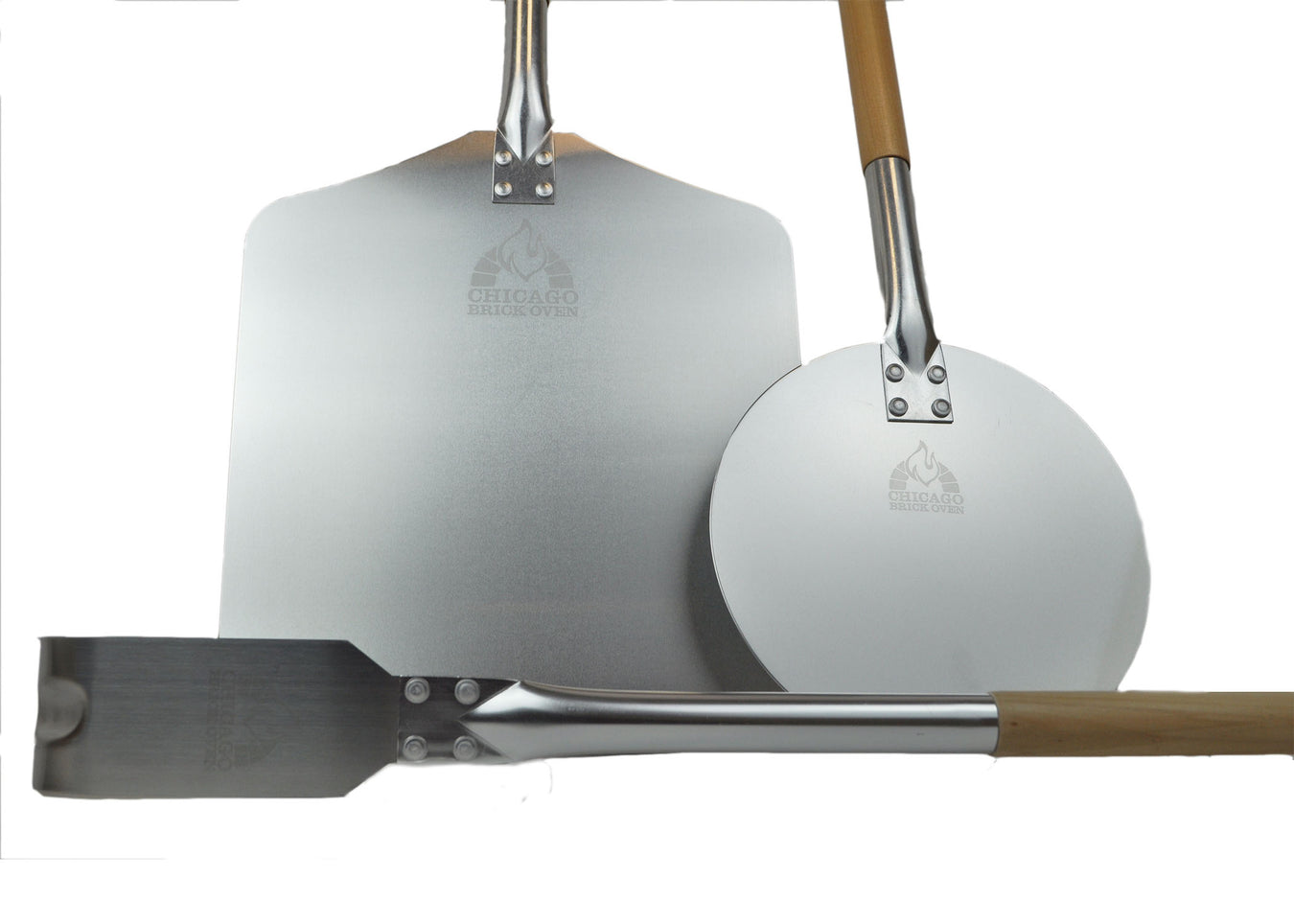 Round Turning Pizza Peel: 9" Diameter