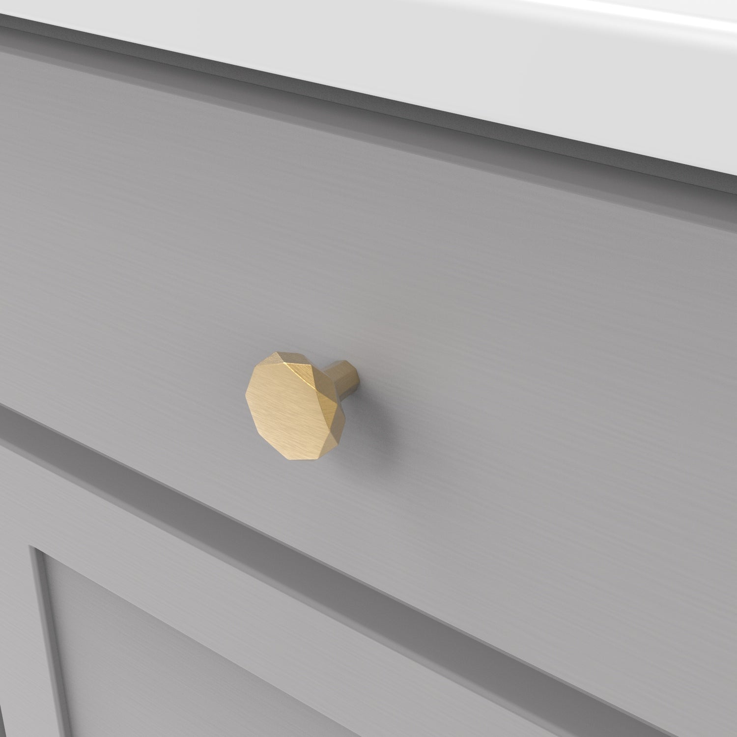 Hickory H077839, 1-1/4 Inch Diameter Karat Knob