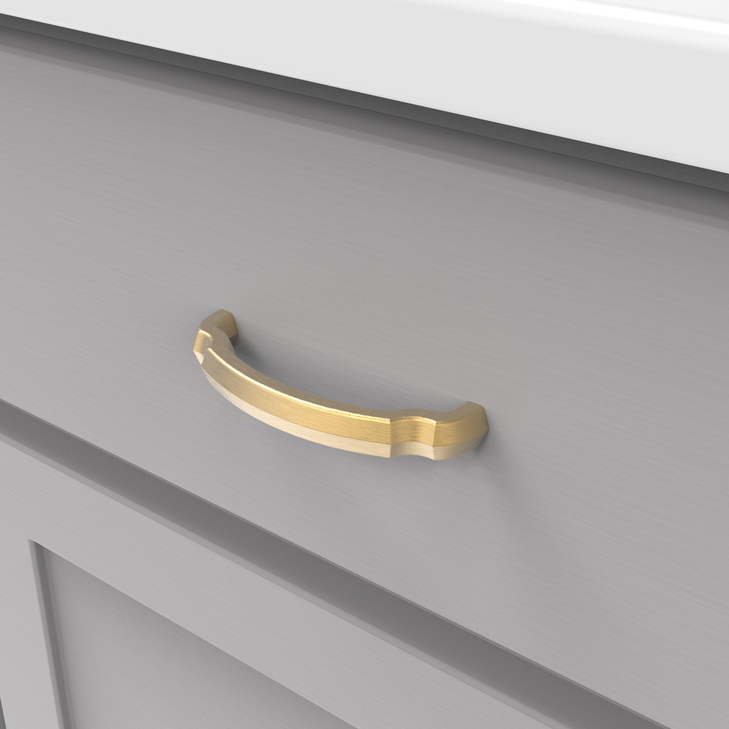 Hickory H077863, 3-3/4 Inch (96mm) Veranda Pull
