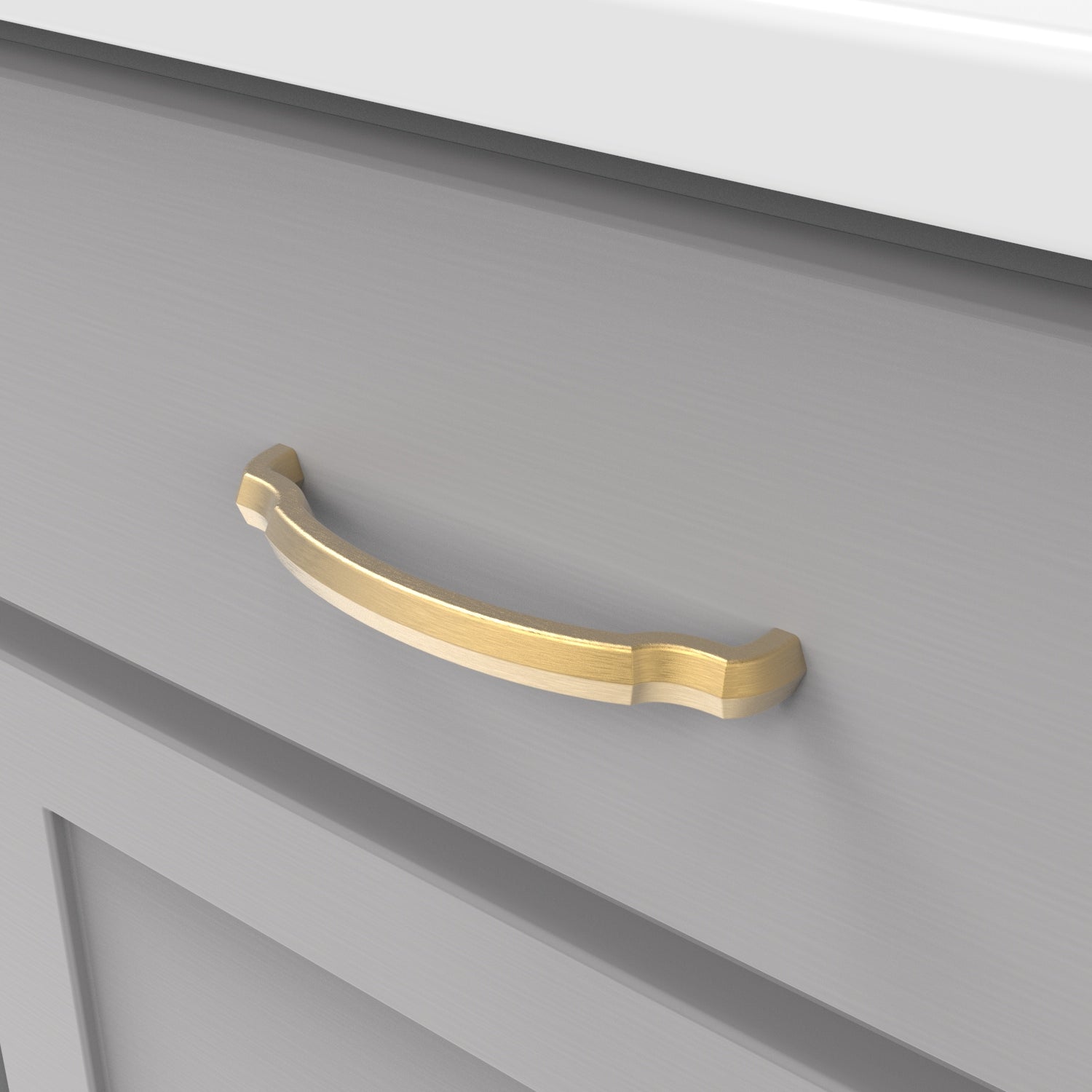 Hickory H077864, 5-1/16 Inch (128mm) Veranda Pull