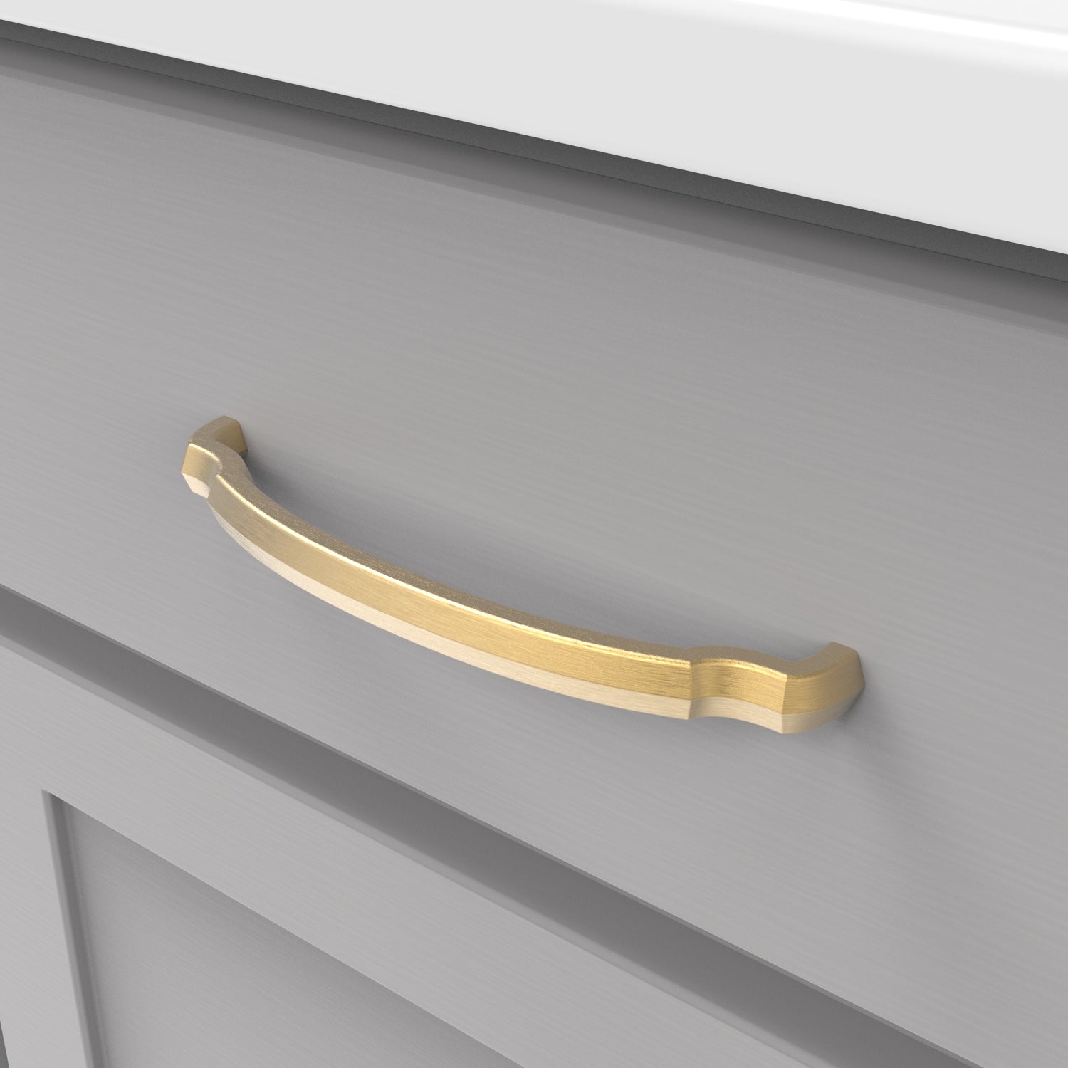 Hickory H077865, 6-5/16 Inch (160mm) Veranda Pull