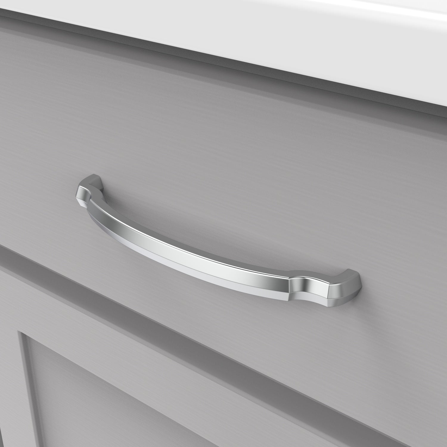 Hickory H077865, 6-5/16 Inch (160mm) Veranda Pull