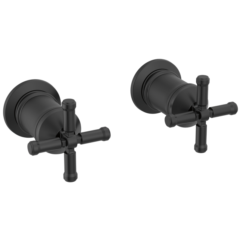 Delta Broderick® Wall Mount Tub Filler Handle Kit-Cross
