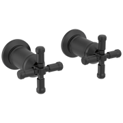 Delta Broderick® Wall Mount Bathroom Faucet Handle Kit-Cross