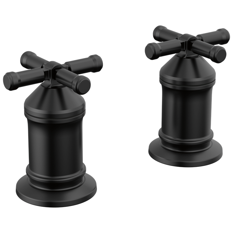 Delta Broderick® 2 Handle Roman Tub handle Kit-Cross