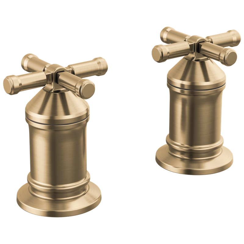 Delta Broderick® 2 Handle Roman Tub handle Kit-Cross