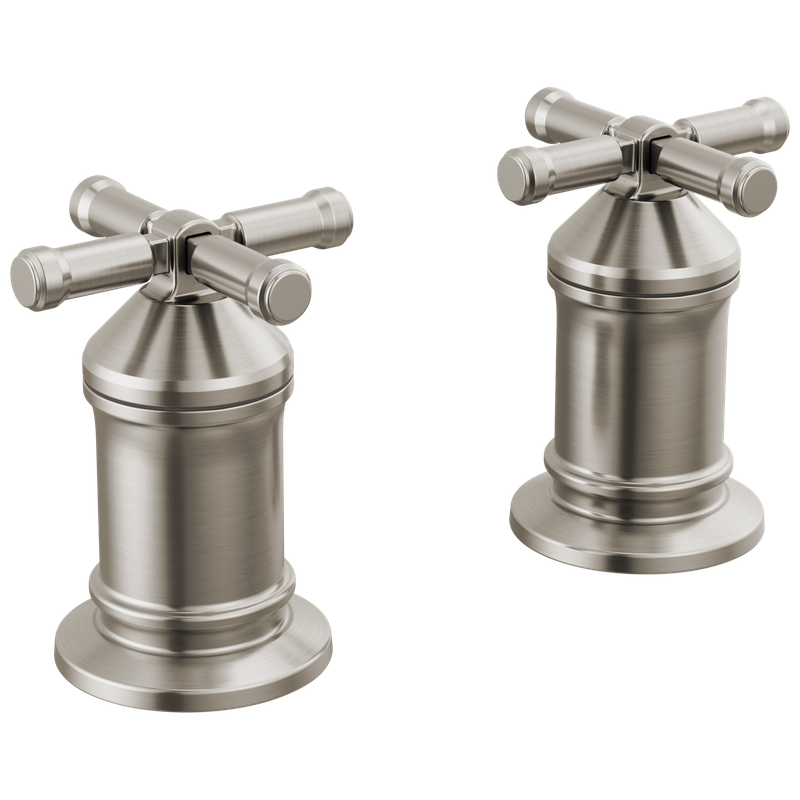 Delta Broderick® 2 Handle Roman Tub handle Kit-Cross