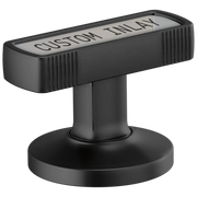 Brizo Kintsu® Widespread Lavatory Knob Handles with Custom Inlay