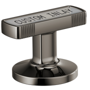 Brizo Kintsu® Widespread Lavatory Knob with Custom Inlay Handle Kit