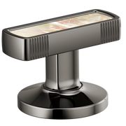 Brizo Kintsu® Widespread Lavatory Knob with Mother of Pearl Inlay Handle Kit