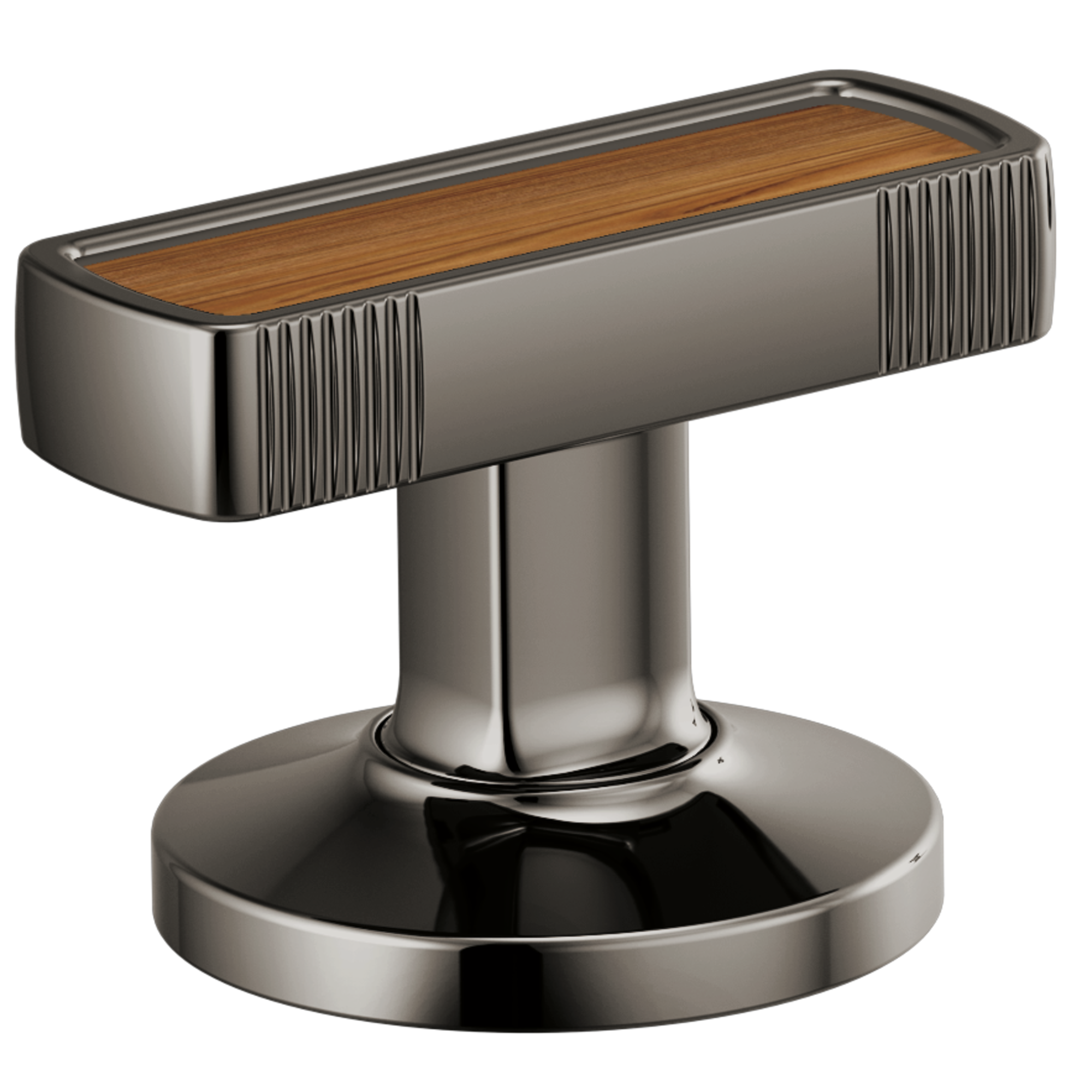 Brizo Kintsu® Widespread Lavatory Knob with Wood Inlay Handle Kit