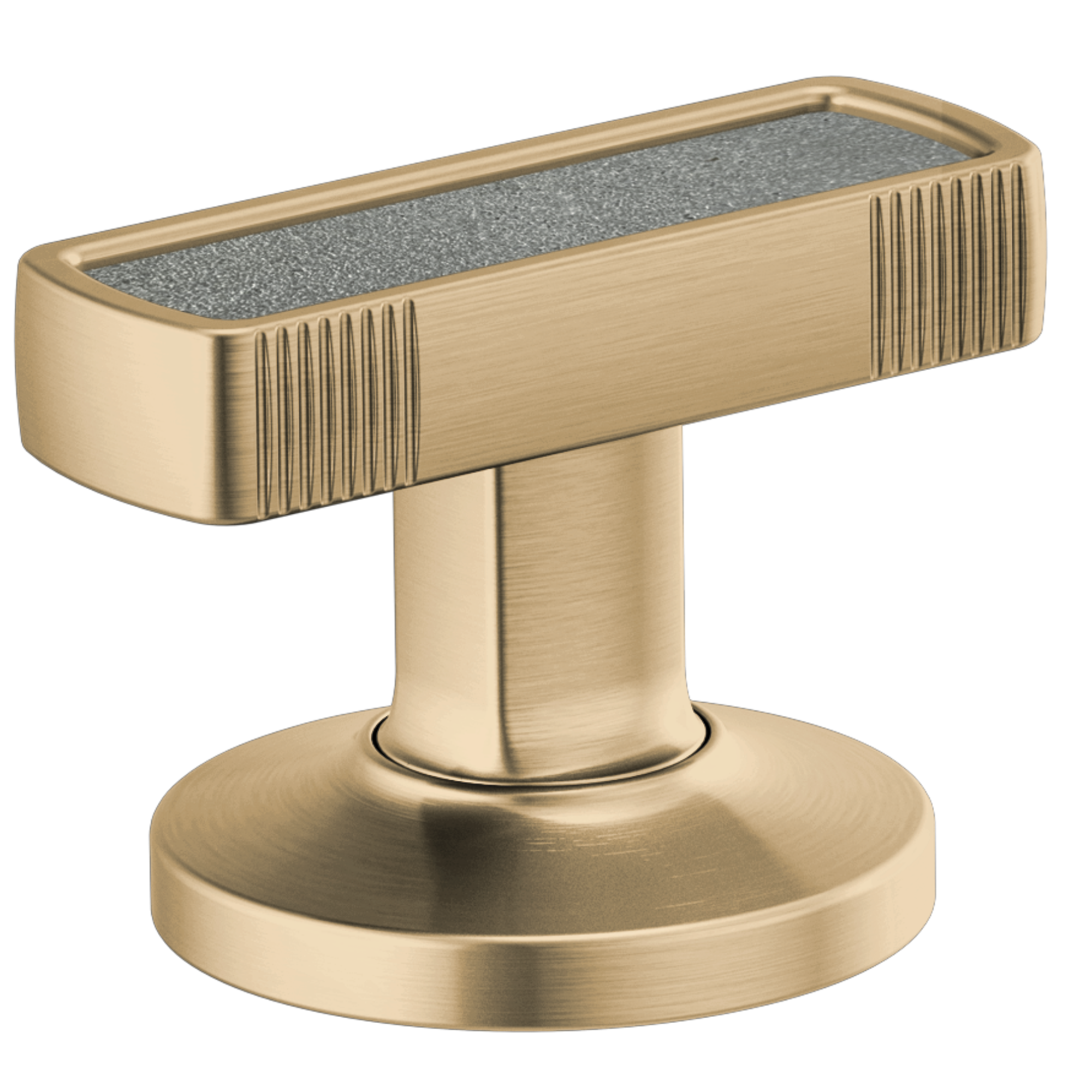 Brizo Kintsu® Widespread Lavatory Knob with Concrete Inlay Handle Kit