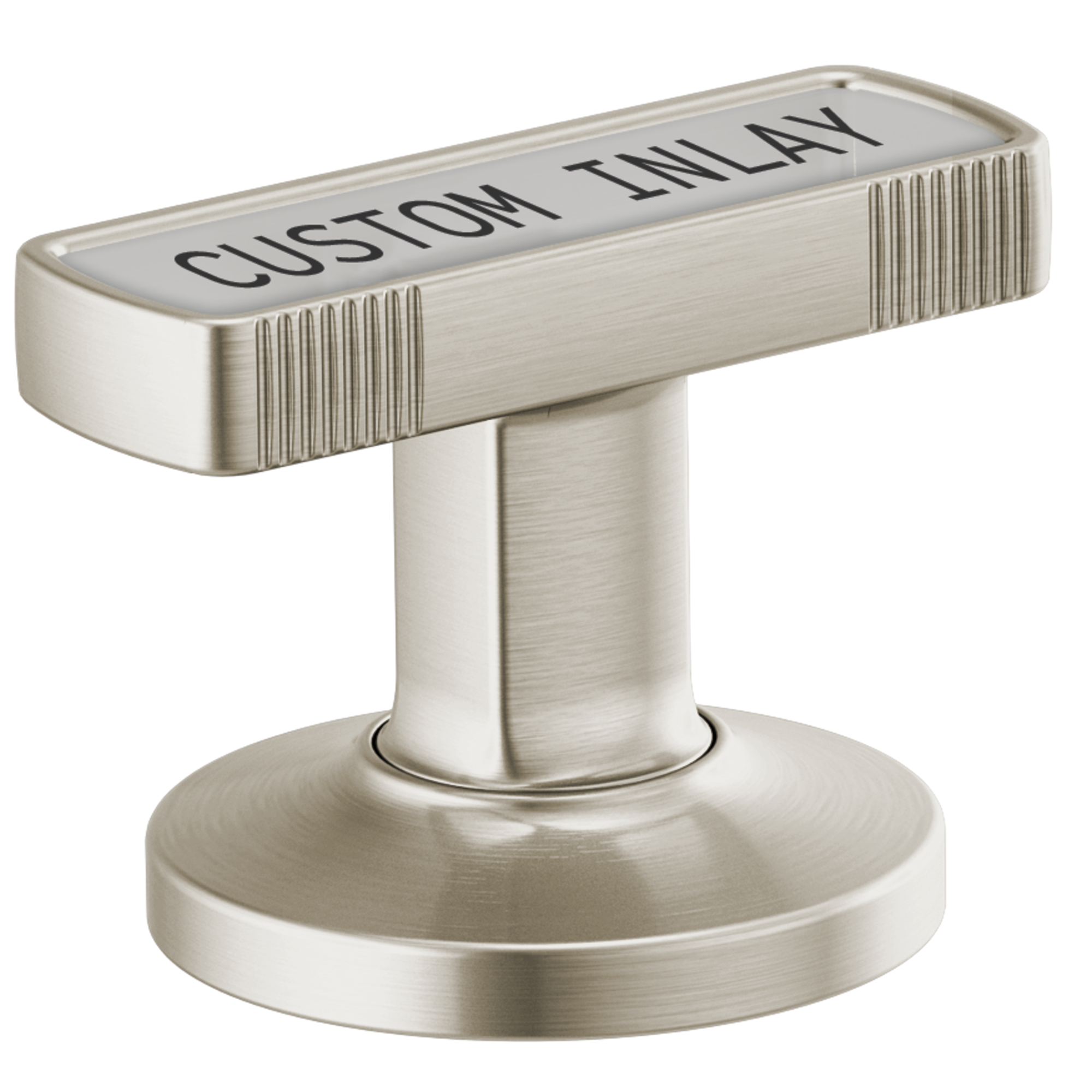 Brizo Kintsu® Widespread Lavatory Knob with Custom Inlay Handle Kit