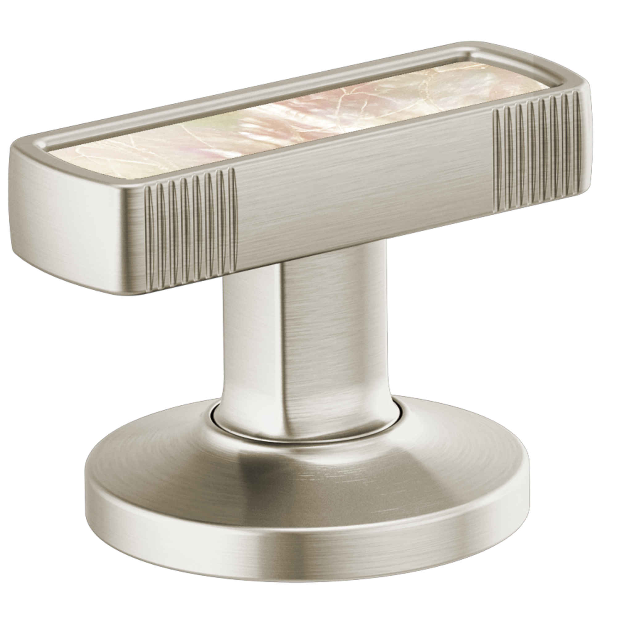 Brizo Kintsu® Widespread Lavatory Knob with Mother of Pearl Inlay Handle Kit