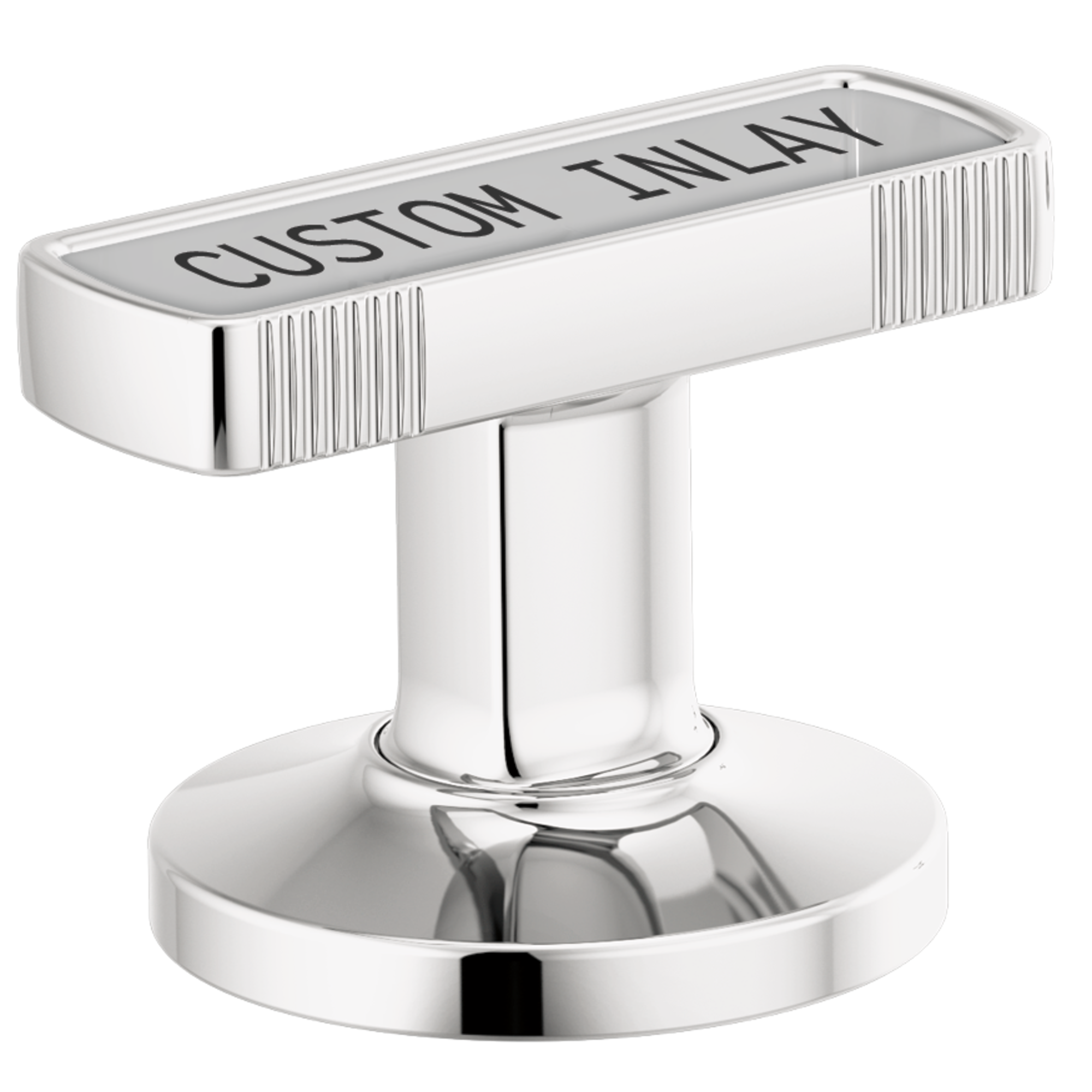 Brizo Kintsu® Widespread Lavatory Knob with Custom Inlay Handle Kit