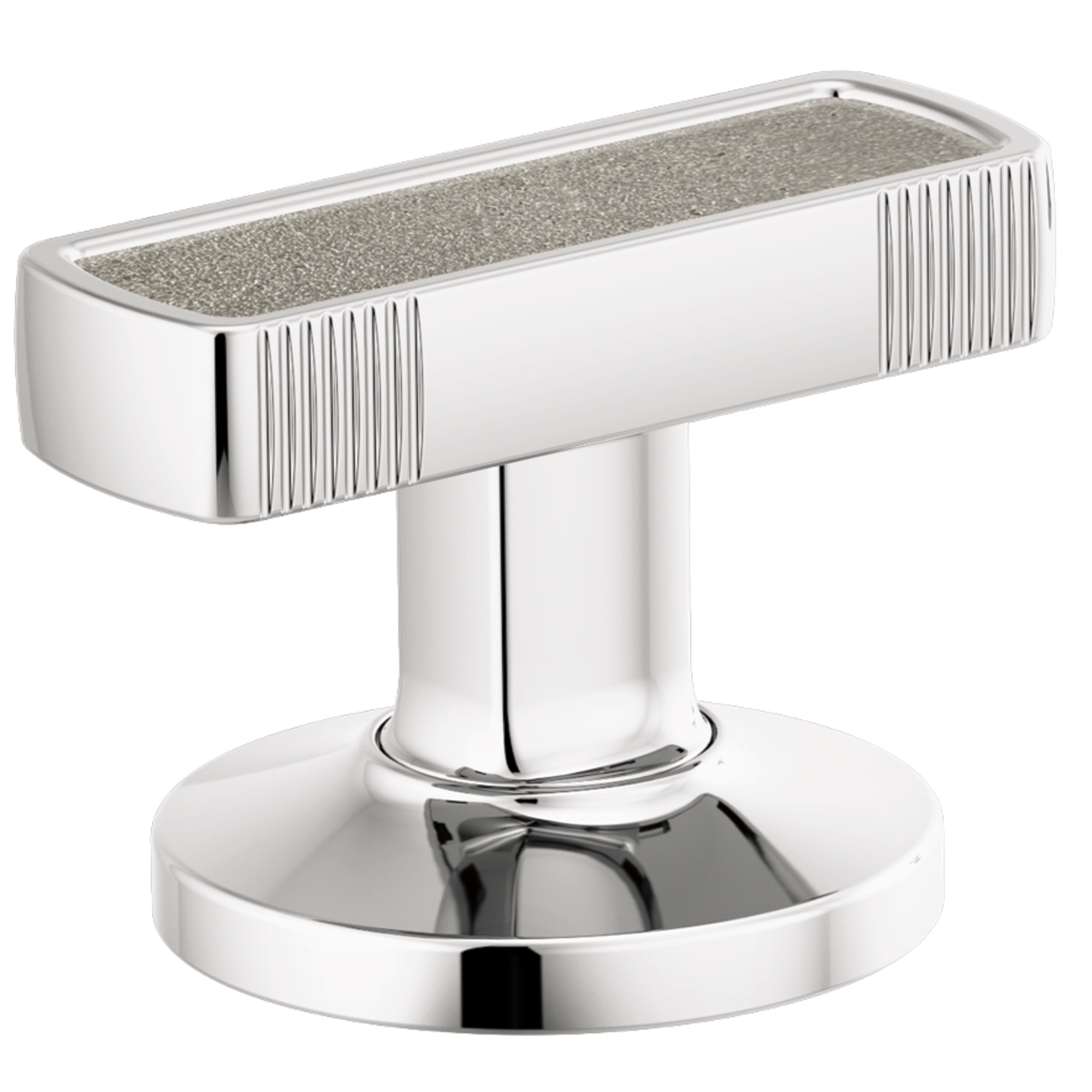 Brizo Kintsu® Widespread Lavatory Knob with Concrete Inlay Handle Kit