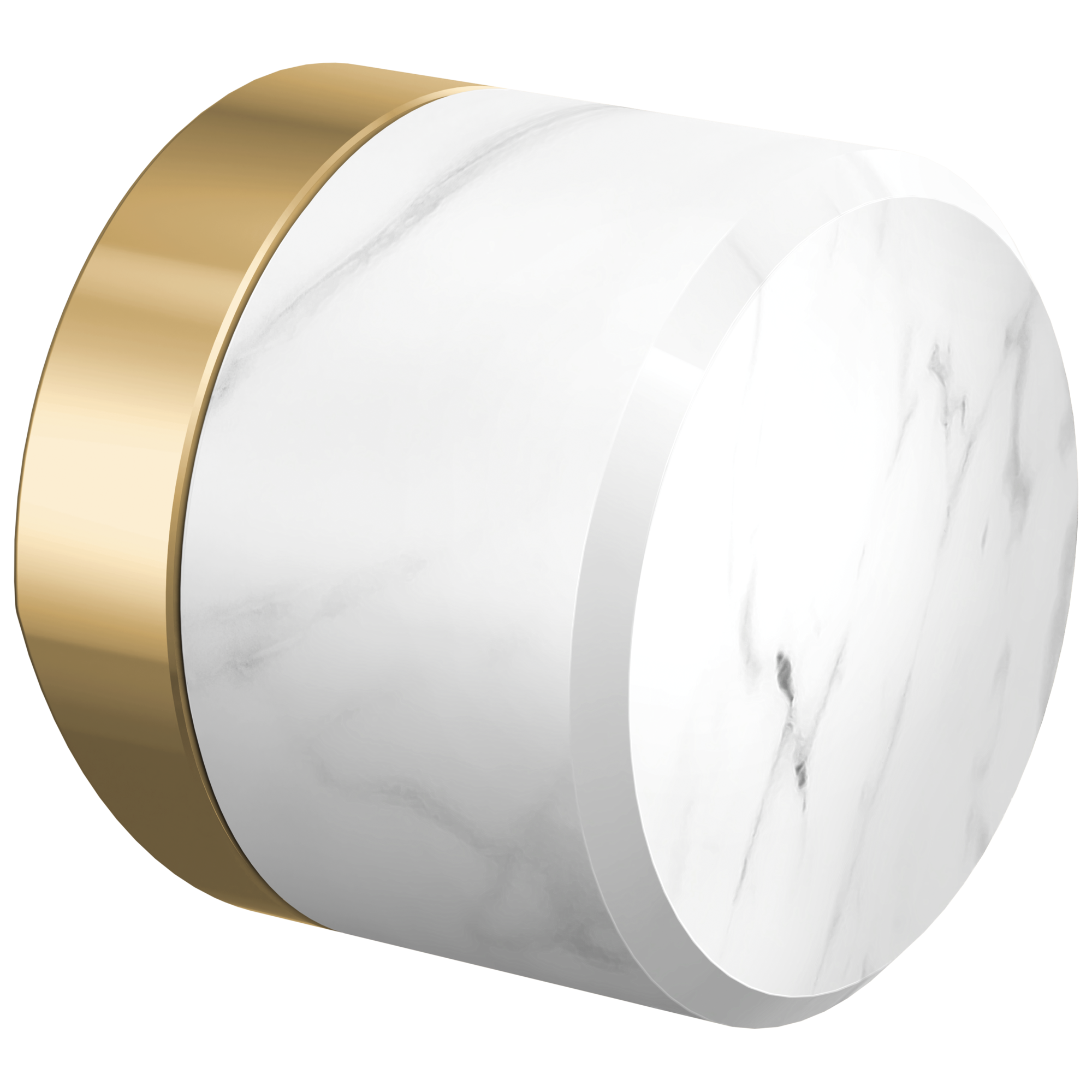 Brizo Odin® Kitchen Faucet White Marble Knob Handle Kit