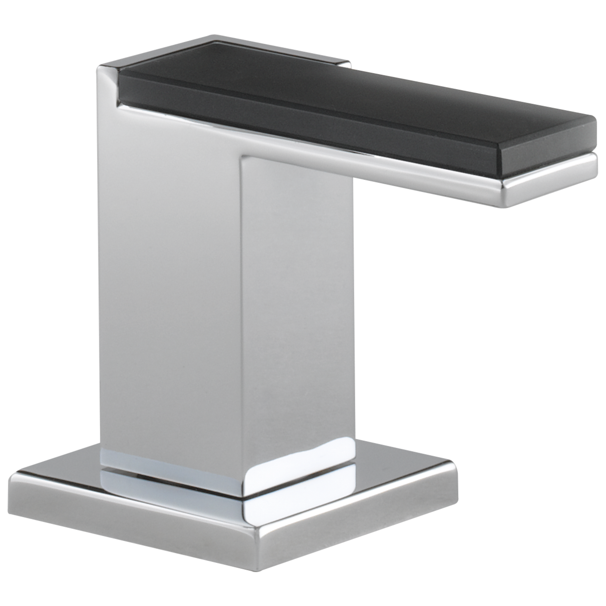 Brizo Siderna® Widespread Lavatory and Bidet Solar Gray Glass Lever Handle Kit