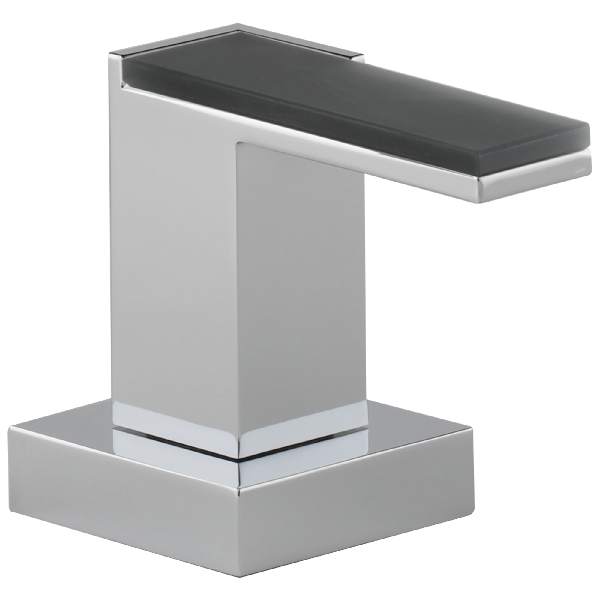 Brizo Siderna® Roman Tub Faucet Solar Gray Glass Lever Handle Kit