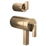 Brizo Frank Lloyd Wright® TempAssure® Thermostatic Valve with Integrated Diverter Trim Lever Handle Kit