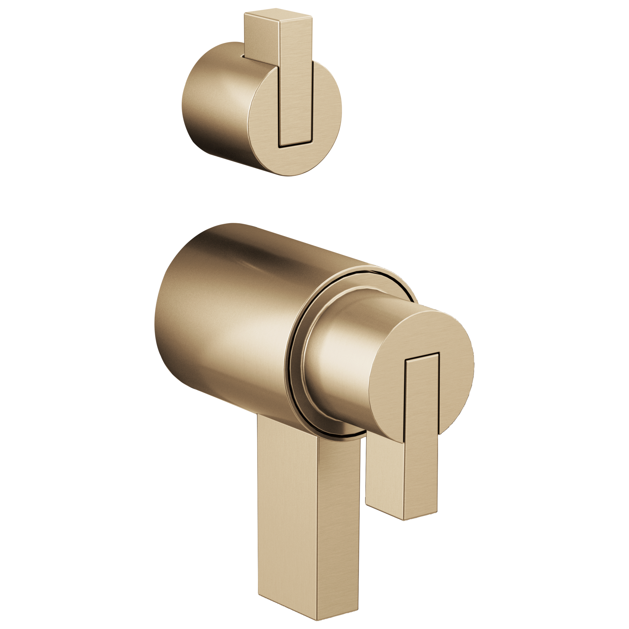 Brizo Litze® TempAssure® Thermostatic Valve With Integrated Diverter Lever Handle Kit