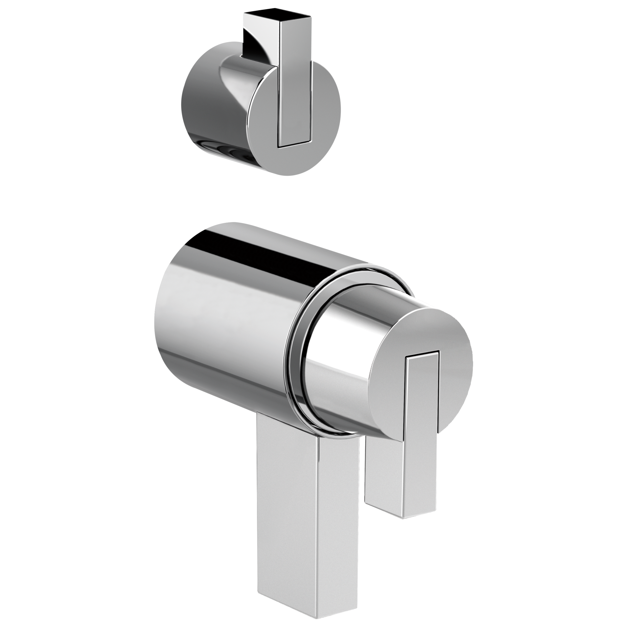 Brizo Litze® TempAssure® Thermostatic Valve With Integrated Diverter Lever Handle Kit