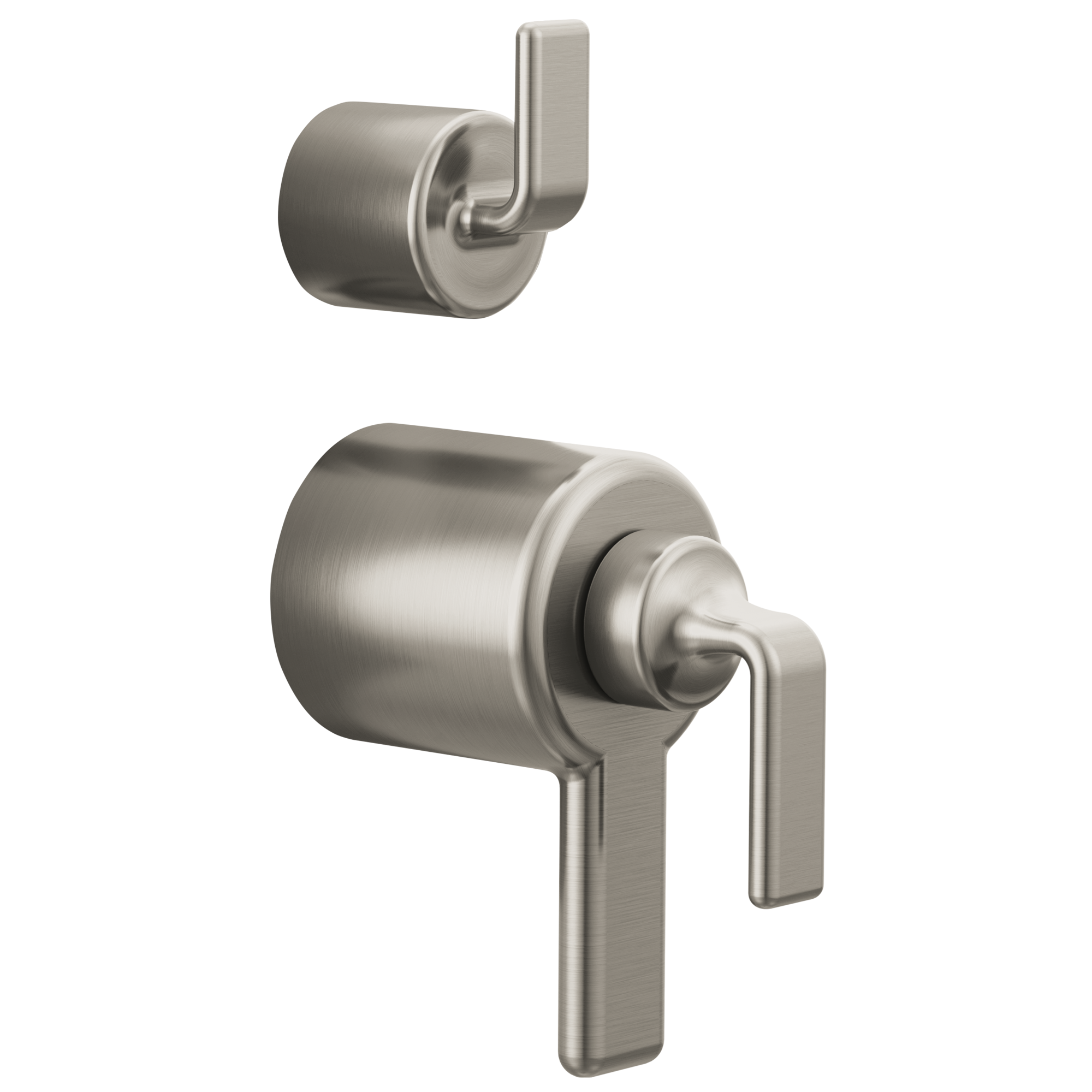 Brizo Allaria® TempAssure® Thermostatic Valve Trim with Integrated Diverter Trim Twist Lever Handle Kit